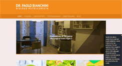 Desktop Screenshot of bianchinidottpaolo.com